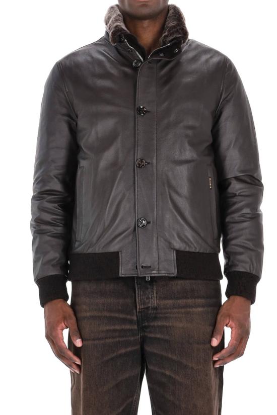 25FW 무레르 클레로스 P1 패디드 봄버 자켓 CLEROS P1U0202 Black - MOORER