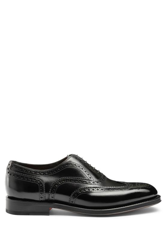 25FW 산토니 로퍼 MCCO17836PD5HOBRN01 Black