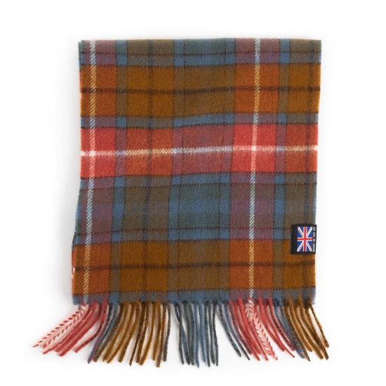  프린스 오브 스코츠 머플러/스카프 메리노 램스울 타탄 스카프 (앤티크 뷰캐넌) - PRINCE OF SCOTS
