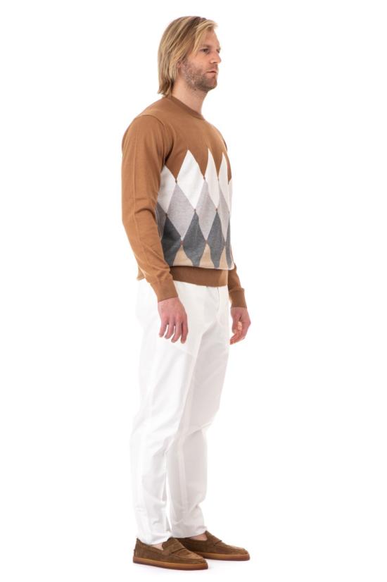  발렌타인 니트웨어 U2P000 14CA894730 White - BALLANTYNE