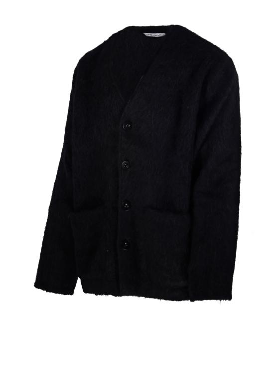 26FW 아워레가시 모헤어 가디건 M4206CBM BLACK MOHAIR - OUR LEGACY