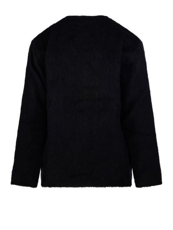 26FW 아워레가시 모헤어 가디건 M4206CBM BLACK MOHAIR - OUR LEGACY