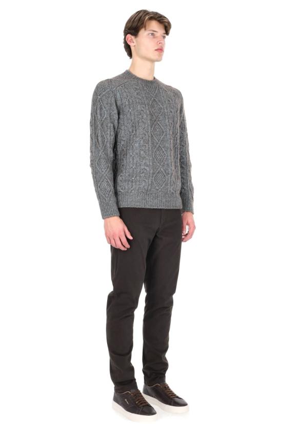 25FW 에르노 니트웨어 MG000194U 721169095 Grey - HERNO
