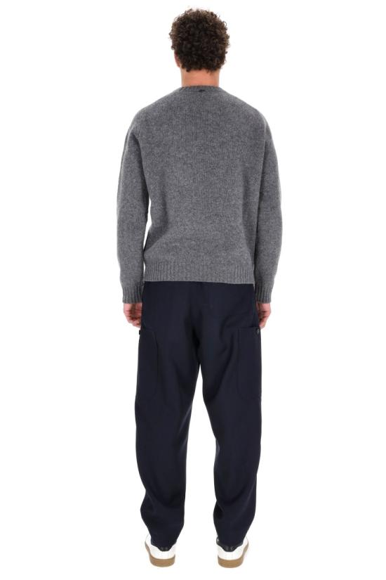 25FW 에르노 니트웨어 MG000187U 70100 29460 Grey - HERNO