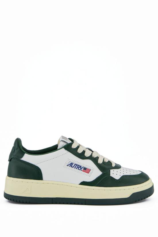  오트리 메달리스트 로우 스니커즈 AULM WB49WHT MOUNTAIN Black