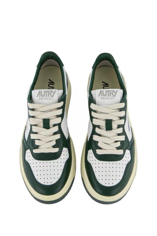  오트리 메달리스트 로우 스니커즈 AULM WB49WHT MOUNTAIN Black - AUTRY