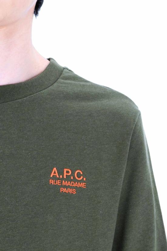 25FW 아페쎄 탑 COHGR M27913KAKI Grey - A.P.C.