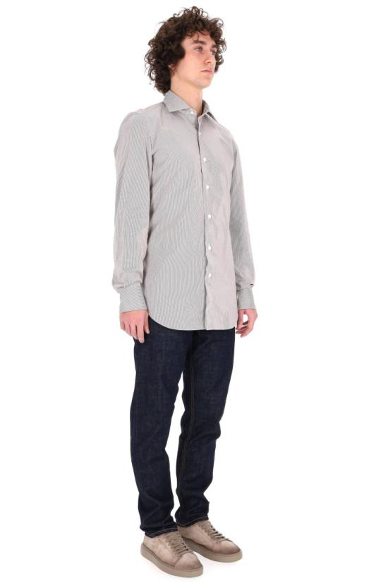 25FW 피나모레 셔츠 ML58 460109 C0511E 204 White - FINAMORE