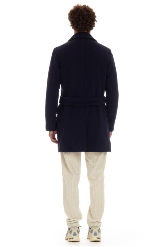  캠플린 코트 BIG PEACOAT 2VE BN Black - CAMPLIN