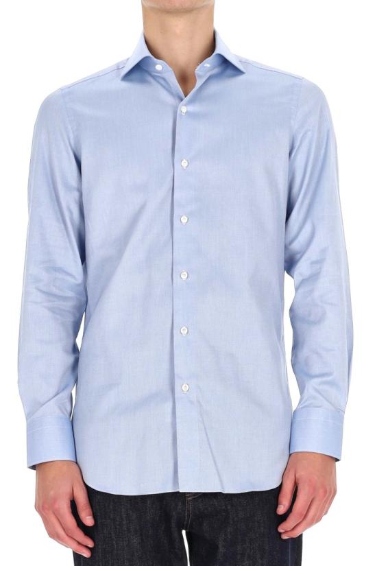 25FW 피나모레 셔츠 ML 149197 C0238T 205 Blue