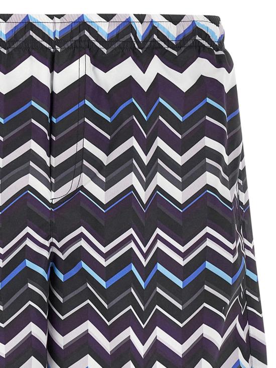  미소니 스윔팬츠 미쏘니 폴리에스터 수영 반바지 멀티컬러 - MISSONI