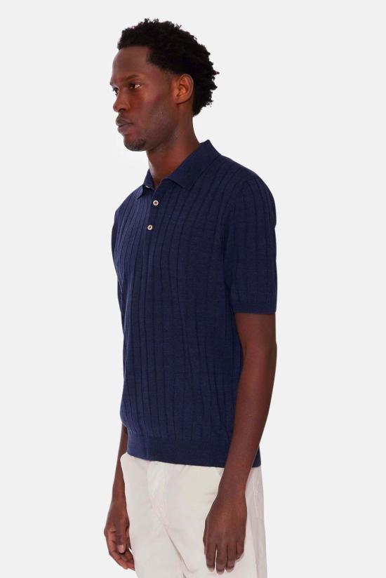  볼리올리 폴로 티셔츠 91303 SB5808 0780 BLUE - BOGLIOLI