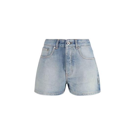 26SS 오프화이트 데님 숏팬츠 더 돌 버뮤다 쇼츠 블루