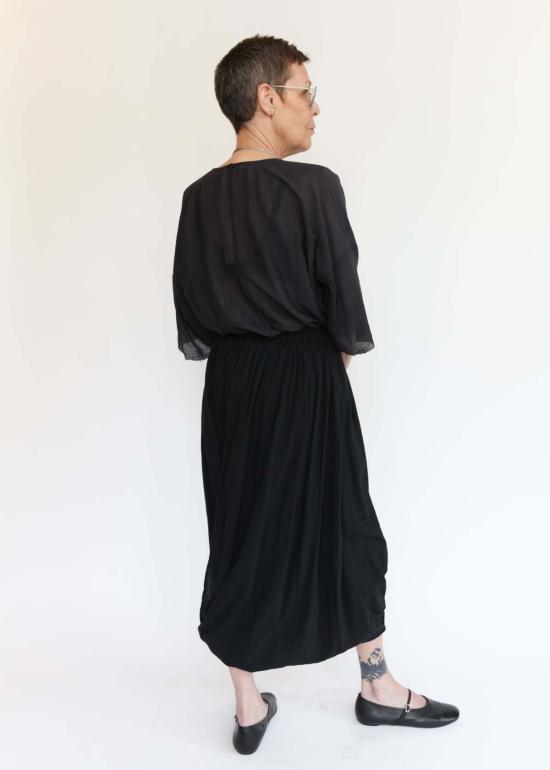  블랙 크레인 스커트 CG GCS24 SUMI BLACK - BLACK CRANE