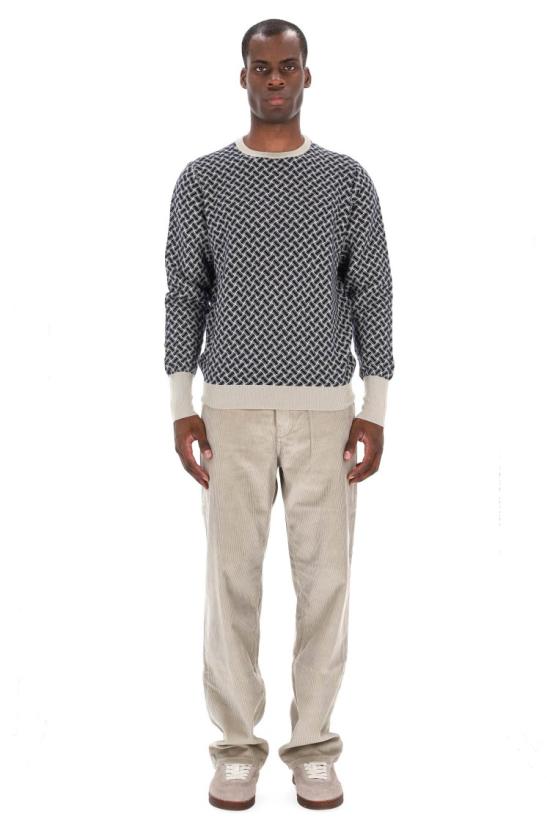 25FW 드루모어 니트웨어 D2K103 RB25 Grey - DRUMOHR