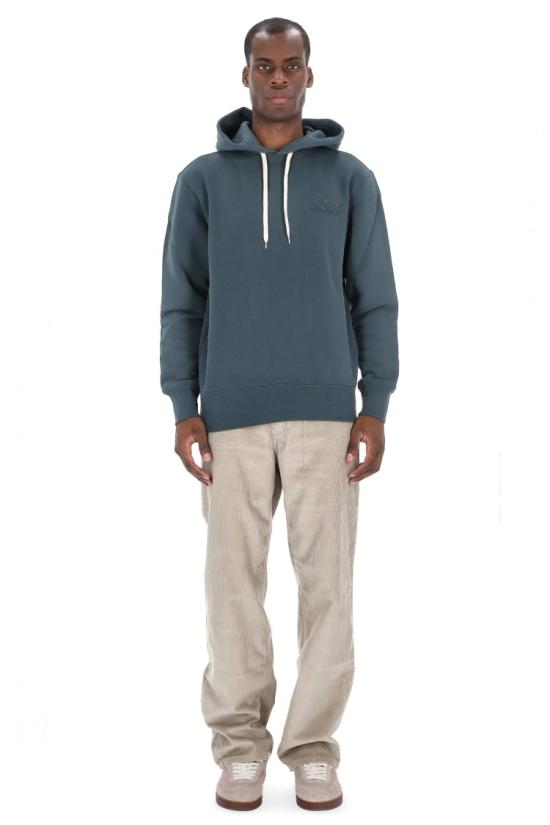 25FW 오트리 로고 후드 티셔츠 HOPM M1HGCONIFER Grey - AUTRY