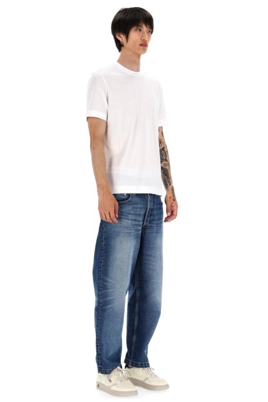 25SS 에르메네질도제냐 반팔 티셔츠 UF360A9 F765N00 White - ERMENEGILDO ZEGNA