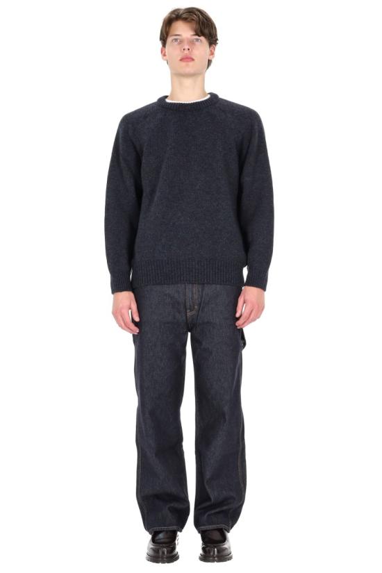 25FW 하울린 니트웨어 BOXY SPACE KNITSTORM Black - HOWLIN