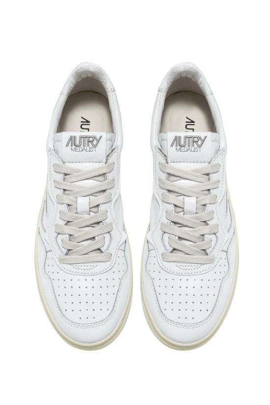  오트리 메달리스트 로우 스니커즈 AULM LL15LL15 White - AUTRY