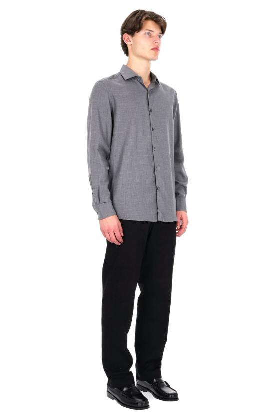 25FW 에르메네질도제냐 셔츠 E8X44A6 SRF5 2046 Grey - ERMENEGILDO ZEGNA