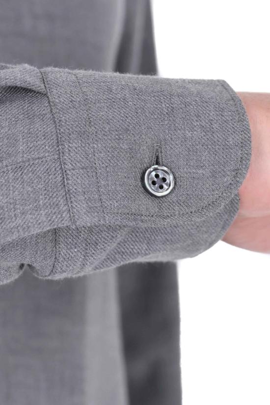 25FW 에르메네질도제냐 셔츠 E8X44A6 SRF5 2046 Grey - ERMENEGILDO ZEGNA