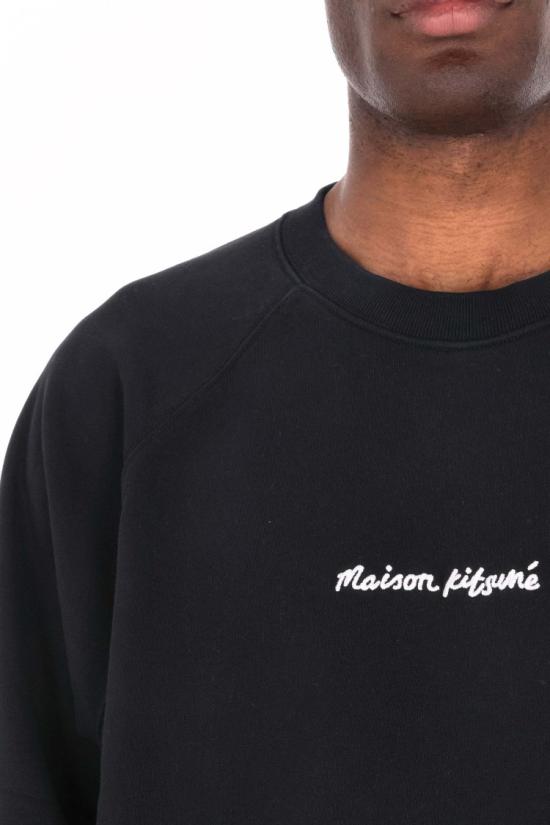 25FW 메종키츠네 탑 OM00309KM0340P199 Black - MAISON KITSUNE