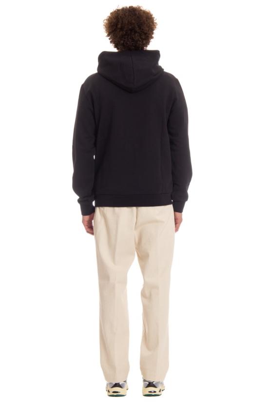 아페쎄 후드 티셔츠 COHBV M27913 2TZC NOIR BLANC Black - A.P.C.