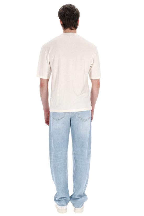 25SS 오피신 제네랄 반팔 티셔츠 MTEE208CREAM Neutrals - OFFICINE GENERALE