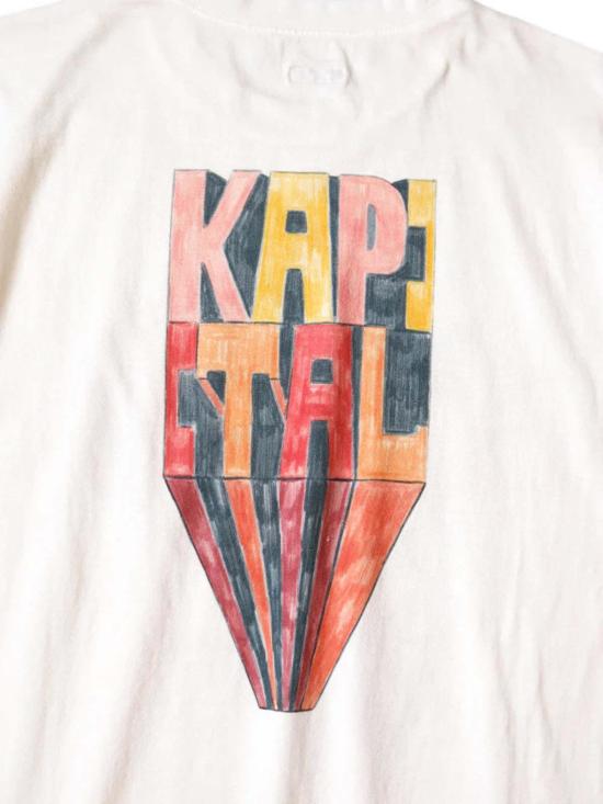  캐피탈 반팔 티셔츠 20/ 저지 크루 아날로그 피아노 티셔츠 - KAPITAL
