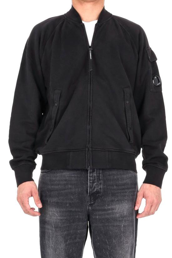25FW 씨피 컴퍼니 탑 MSS205A00 6372G999 Black - C.P. COMPANY