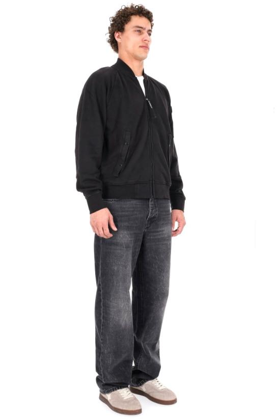 25FW 씨피 컴퍼니 탑 MSS205A00 6372G999 Black - C.P. COMPANY