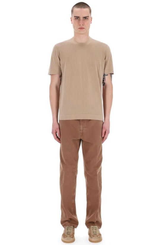 25SS 드루모어 반팔 티셔츠 D0GF100N 2515 Neutrals