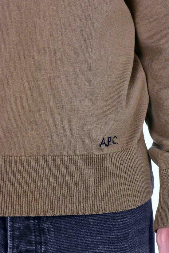 26SS 아페쎄 스탠다드 그랜드 VPC 후드 티셔츠 COHMC M27908JMA KAKI Brown - A.P.C.
