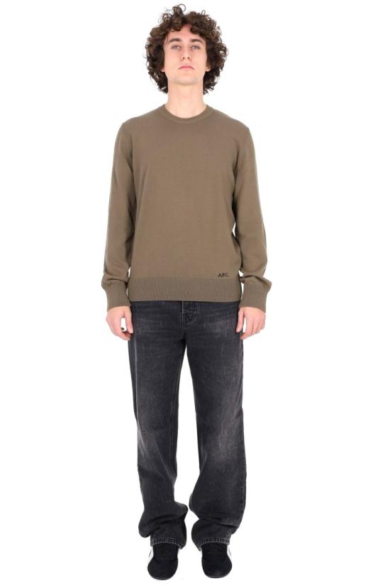 26SS 아페쎄 스탠다드 그랜드 VPC 후드 티셔츠 COHMC M27908JMA KAKI Brown - A.P.C.