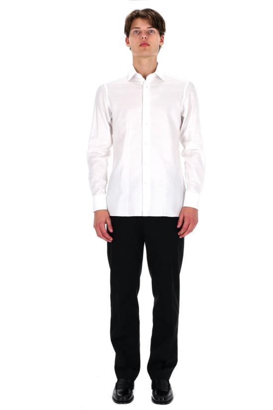 25FW 에르메네질도제냐 셔츠 201620A2 9MS0JI100 White - ERMENEGILDO ZEGNA