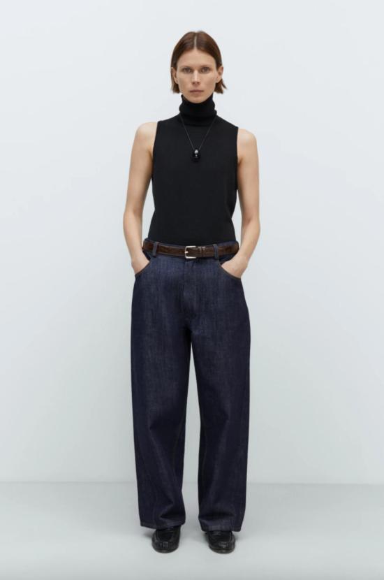  코데라 데님 팬츠 Cordera 데님 스트레이트 팬츠 인디고 - CORDERA