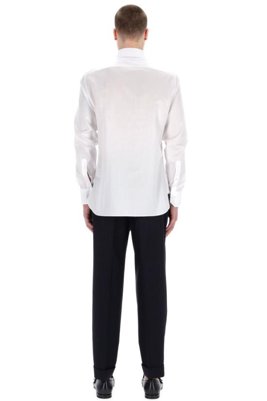 25SS 에르메네질도제냐 셔츠 903901A9 9MS0BABIANCO White - ERMENEGILDO ZEGNA