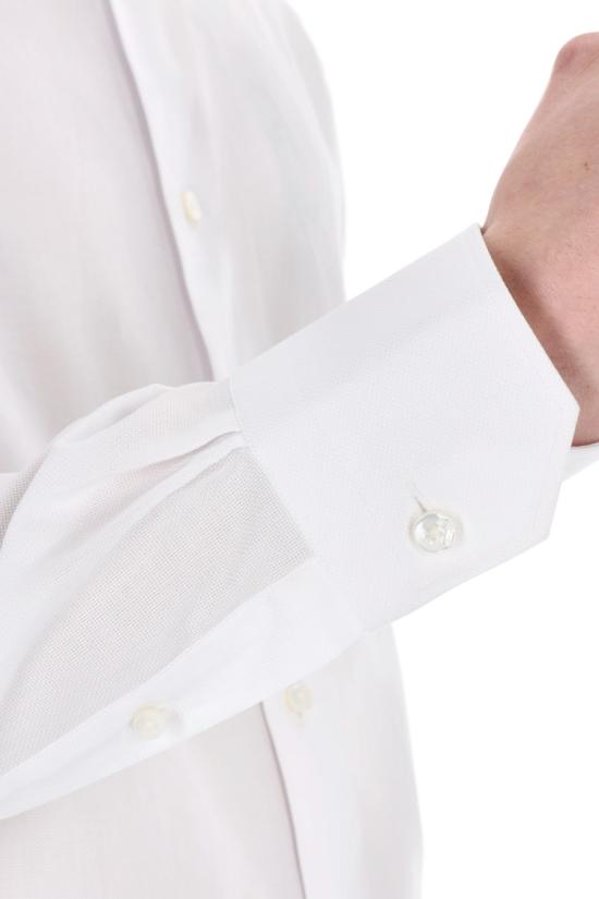 25SS 에르메네질도제냐 셔츠 903901A9 9MS0BABIANCO White - ERMENEGILDO ZEGNA