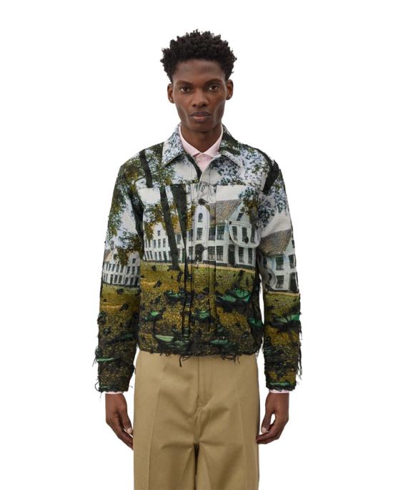  와타나베 준야 자켓 WQ J030 051 GREEN - JUNYA WATANABE