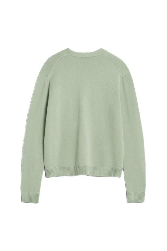 25FW 메종키츠네 폭스 헤드 인타르시아 메리노 가디건 PM00509KM03290396 Grey - MAISON KITSUNE