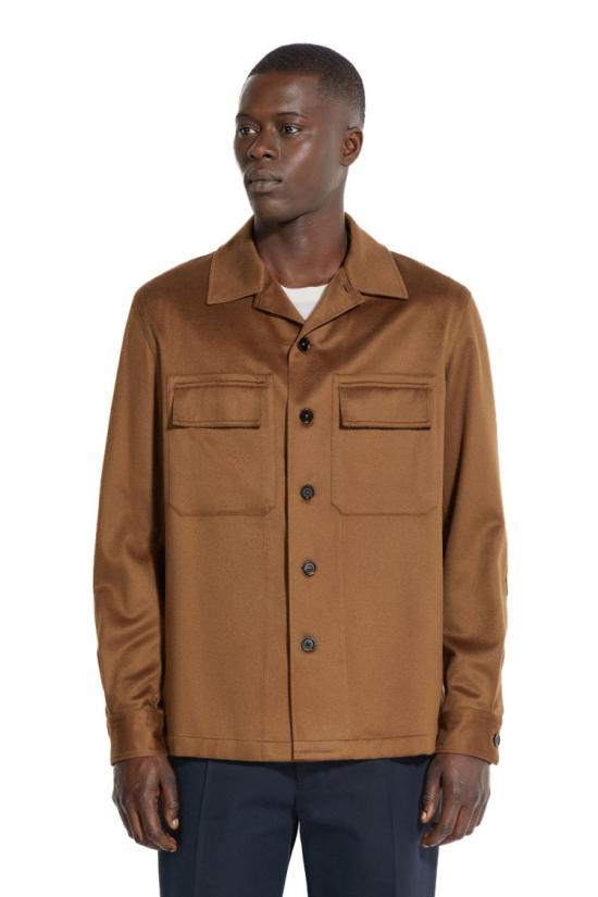  에르메네질도제냐 자켓 E8V46 SOT6 2092 Brown - ERMENEGILDO ZEGNA