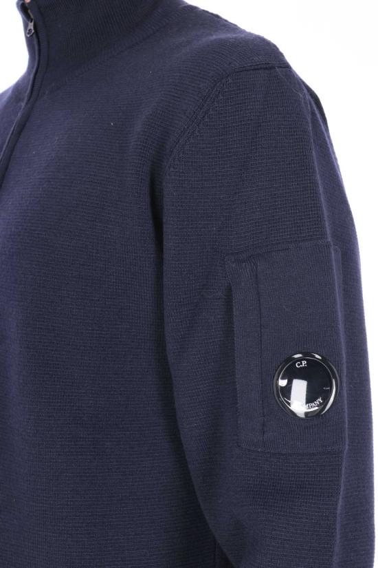25FW 씨피 컴퍼니 니트웨어 MKN201A00 6595A888 Black - C.P. COMPANY