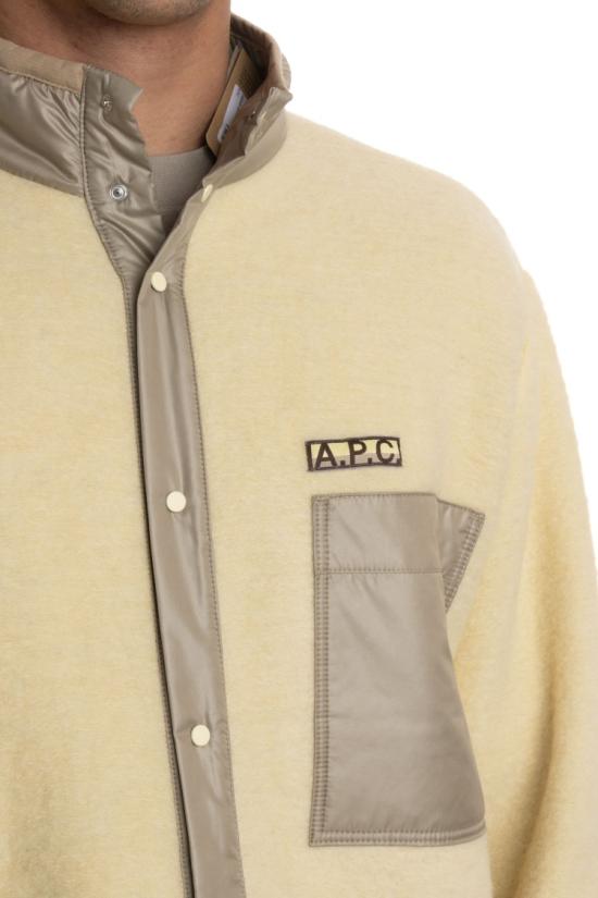  아페쎄 자켓 WVBCA M02855DAB LIGHT YELLOW Neutrals - A.P.C.