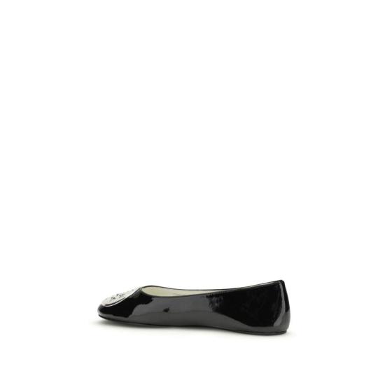  토리버치 플랫 슈즈 레바 발레 플랫 블랙 - TORY BURCH