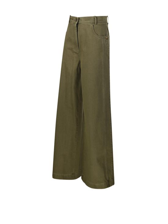 26FW 막스마라 스트레이트 팬츠 2621136081600 002 VERDE KAKI - MAX MARA