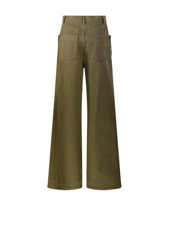 26FW 막스마라 스트레이트 팬츠 2621136081600 002 VERDE KAKI - MAX MARA