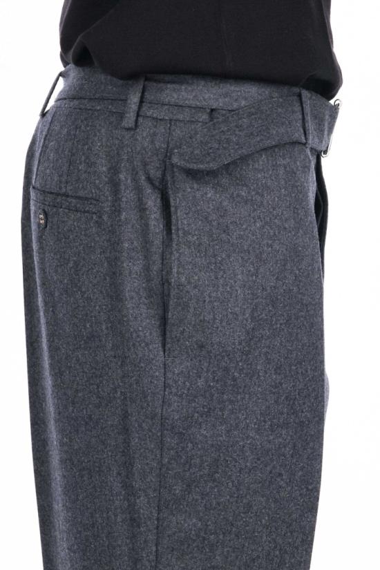 25FW 오피신 제네랄 스트레이트 팬츠 MTLG463DARK HEATHER GREY Grey - OFFICINE GENERALE