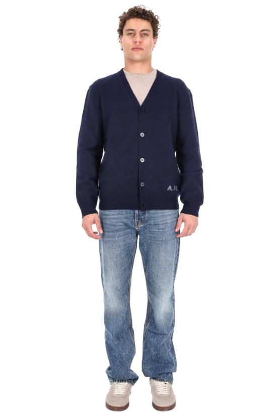 25FW 아페쎄 니트웨어 WVBDK H22305IAK DARK NAVY Black