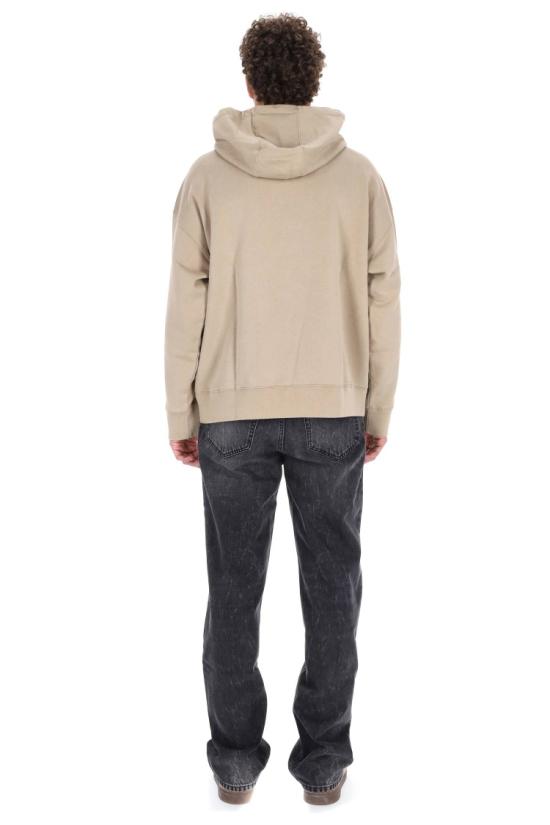 25FW 메종키츠네 폭스 헤드 오버사이즈 후드 티셔츠 PM00706KM03400302 Neutrals - MAISON KITSUNE