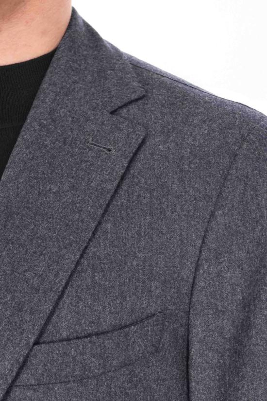 25FW 오피신 제네랄 자켓 MTLG401DARK HEATHER GREY Grey - OFFICINE GENERALE